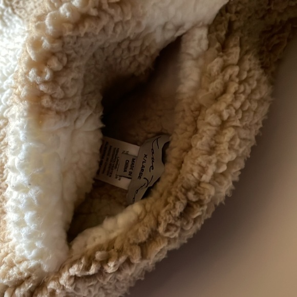 Love Tree Sherpa reversible teddy coat women’s size XL - Picture 13 of 13